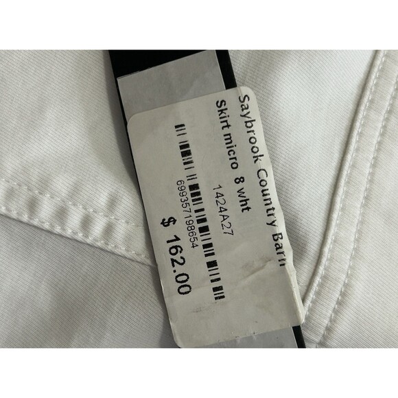 Isda & Co NWT White Zip Back Skirt‎ (MSRP $162) - Picture 4 of 4